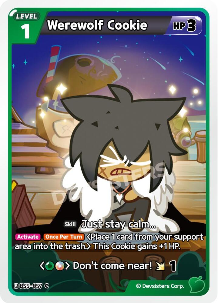 Werewolf Cookie (BS5-057) Common (BS5-BS7)