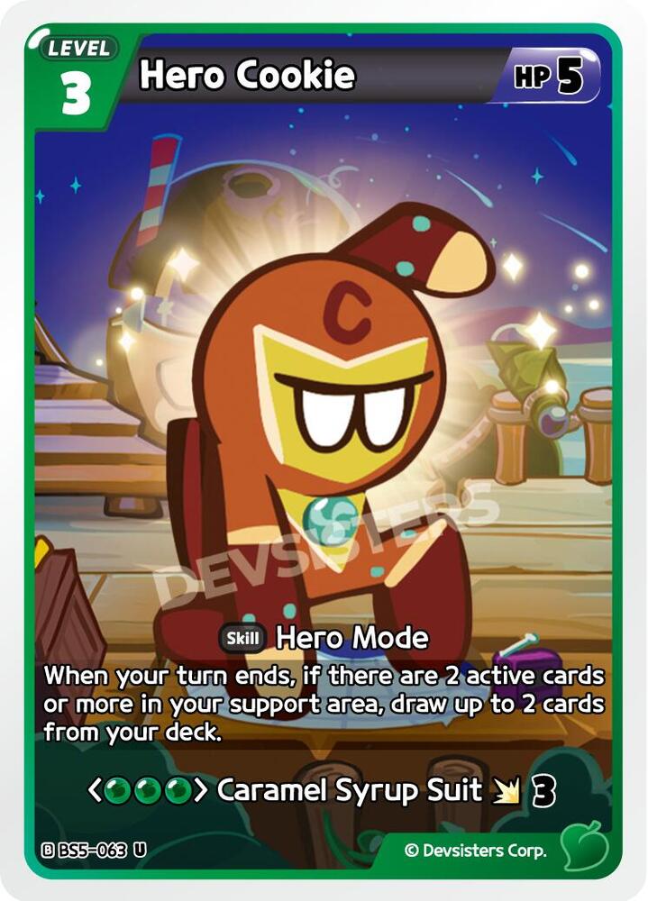 Hero Cookie (BS5-063) Uncommon (BS5-BS7)