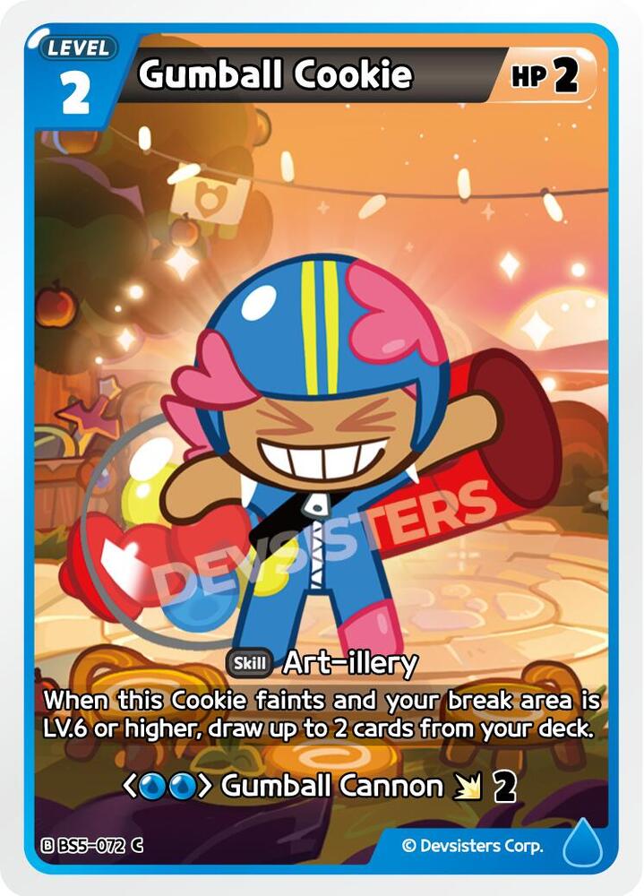 Gumball Cookie (BS5-072) Common (BS5-BS7)