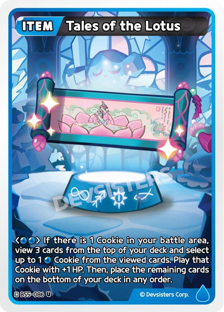 Tales of the Lotus (BS5-086) Uncommon (BS5-BS7)