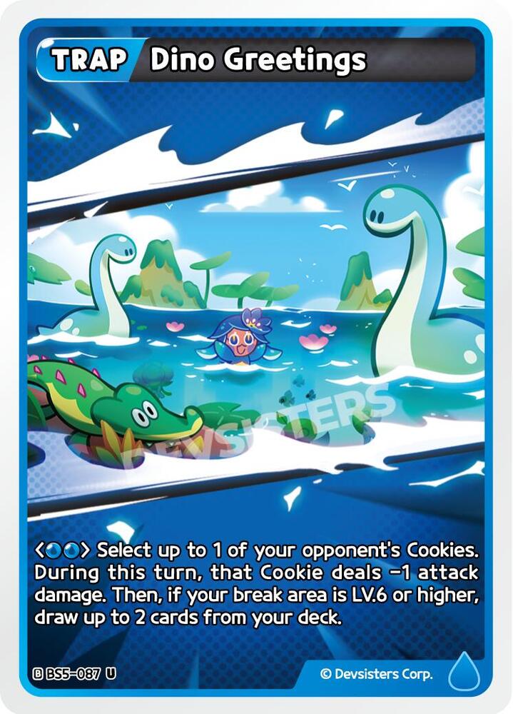 Dino Greetings (BS5-087) Uncommon (BS5-BS7)