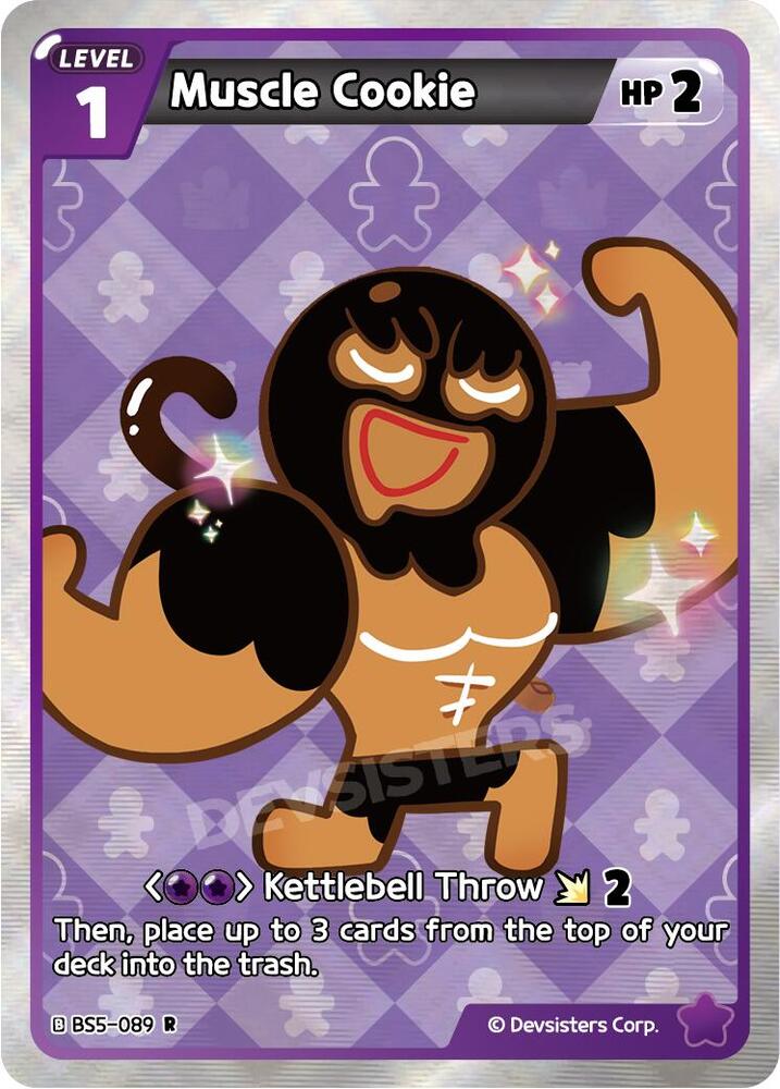 Muscle Cookie (BS5-089) Rare (BS5-BS7)