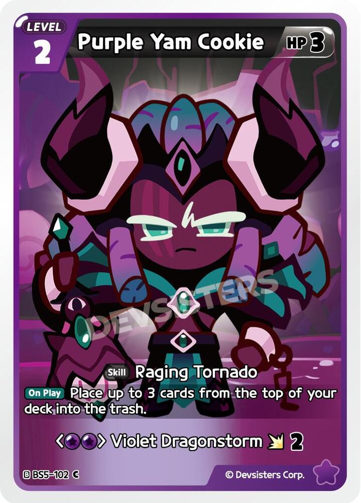 Purple Yam Cookie (BS5-102) Common (BS5-BS7)