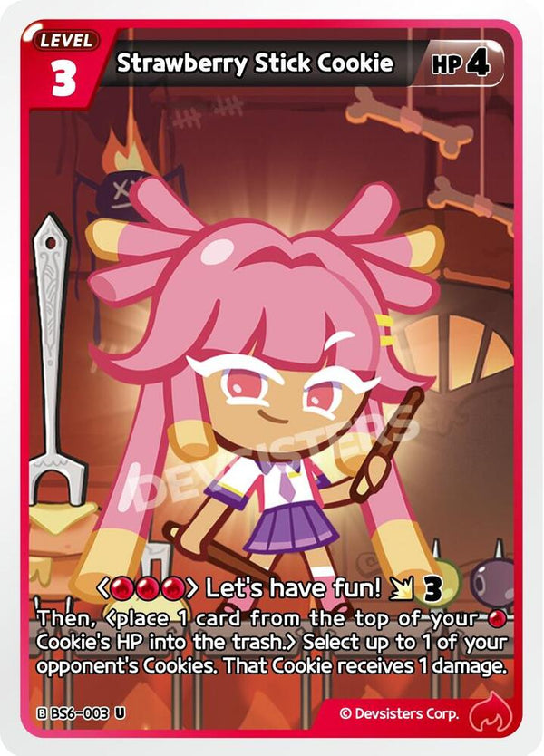 Strawberry Stick Cookie (BS6-003) Uncommon (BS5-BS7)