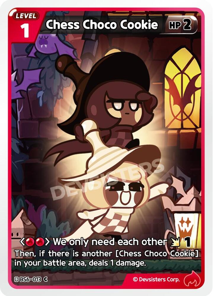 Chess Choco Cookie (BS6-013) Common (BS5-BS7)