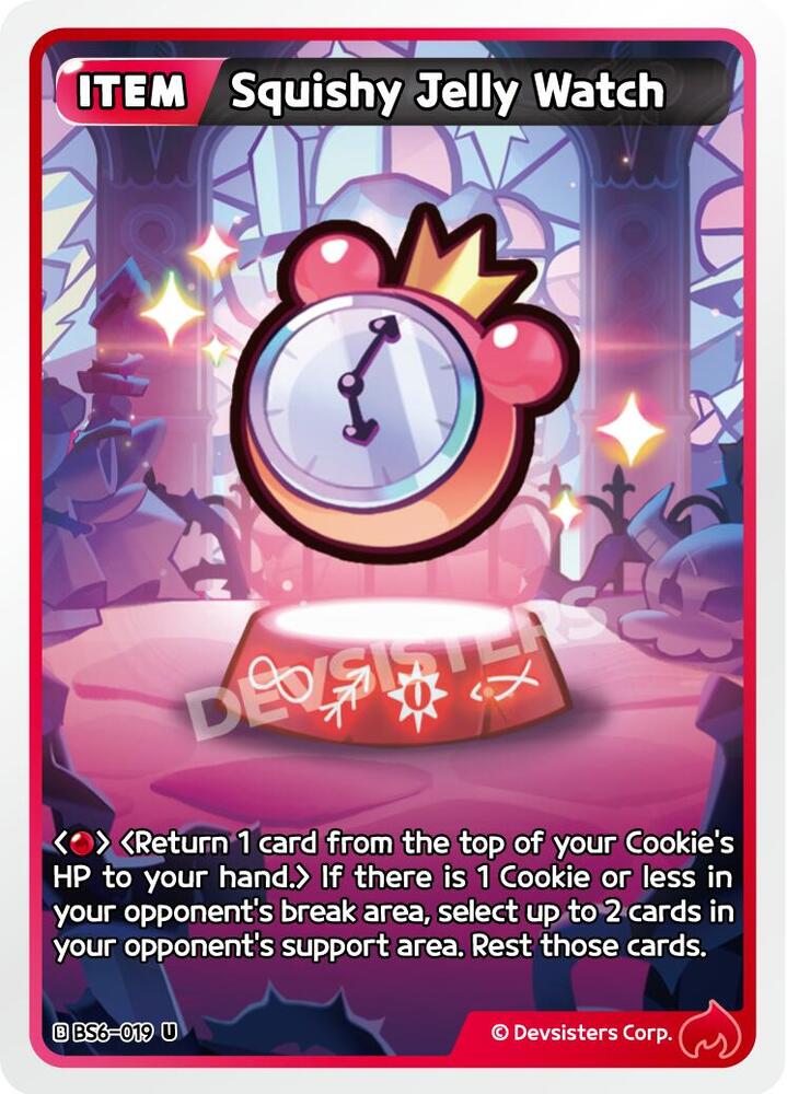 Squishy Jelly Watch (BS6-019) Uncommon (BS5-BS7)