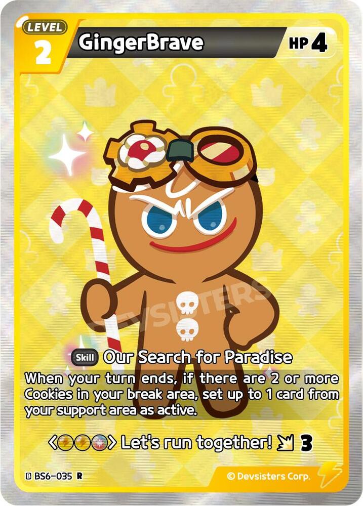 GingerBrave (BS6-035) Rare (BS5-BS7)