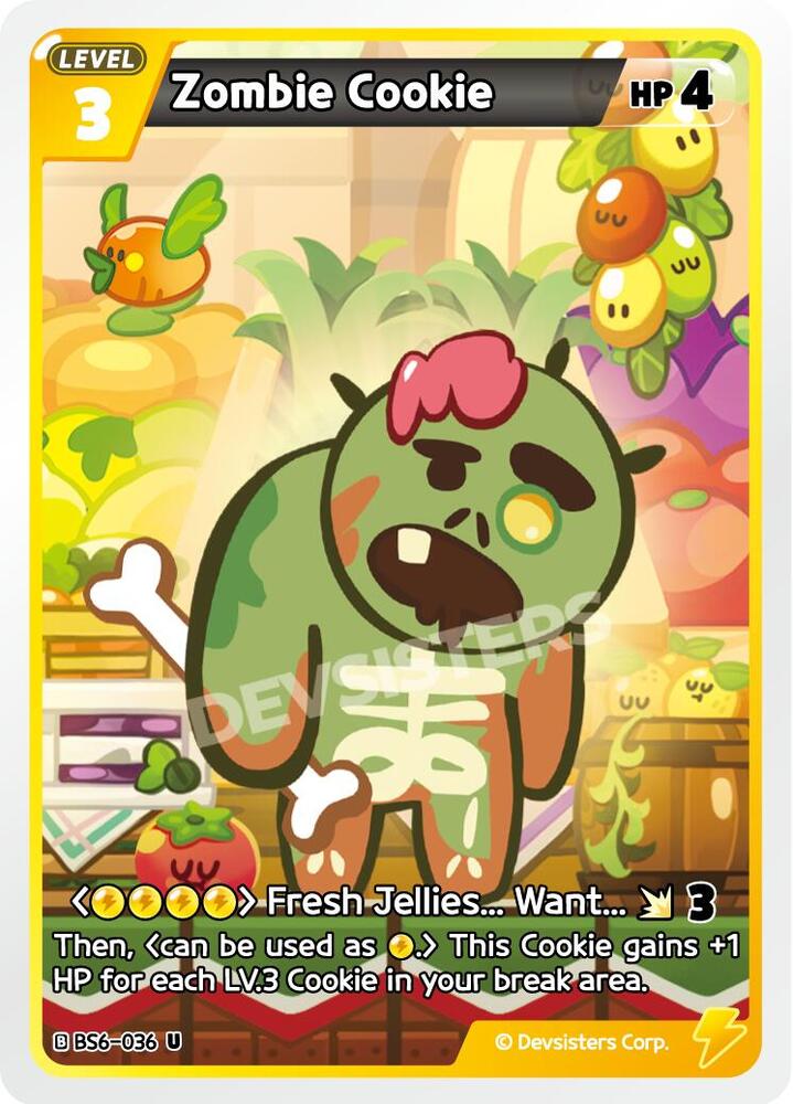 Zombie Cookie (BS6-036) Uncommon (BS5-BS7)