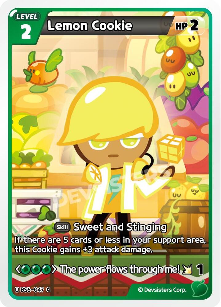 Lemon Cookie (BS6-047) Common (BS5-BS7)