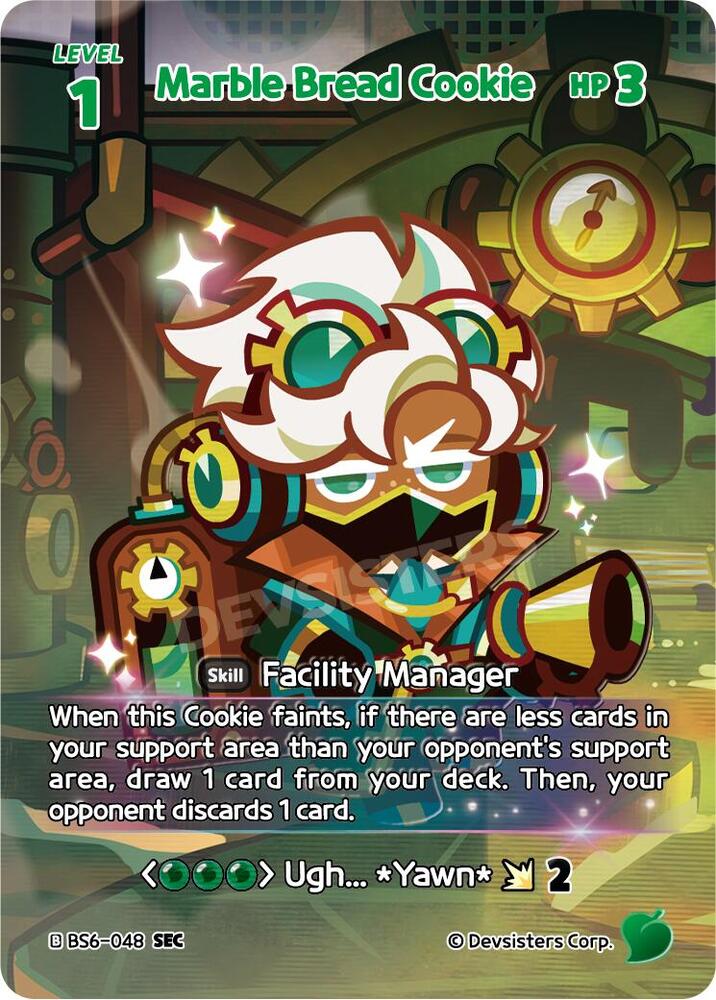 Marble Bread Cookie (SEC) (BS6-048) Secret Rare (BS5-BS7)