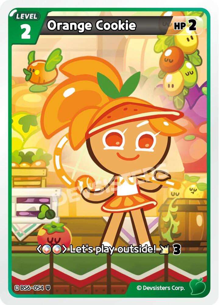 Orange Cookie (BS6-054) Uncommon (BS5-BS7)