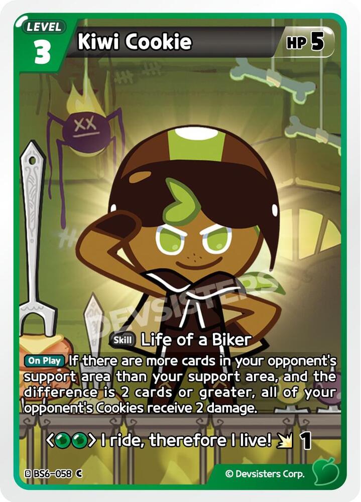 Kiwi Cookie (BS6-058) Common (BS5-BS7)