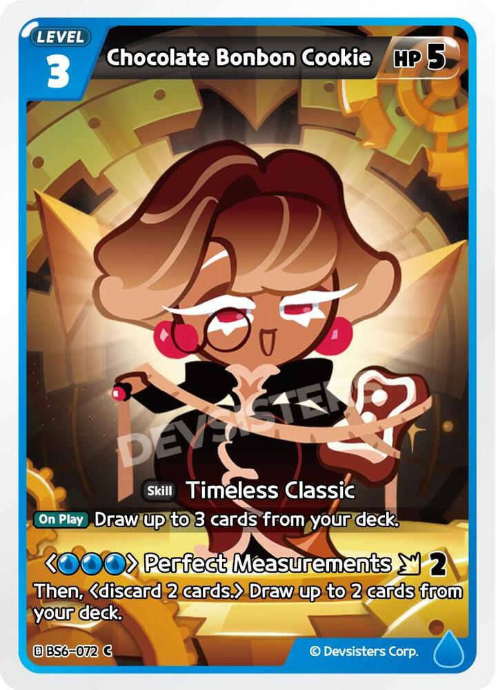 Chocolate Bonbon Cookie (BS6-072) Common (BS5-BS7)