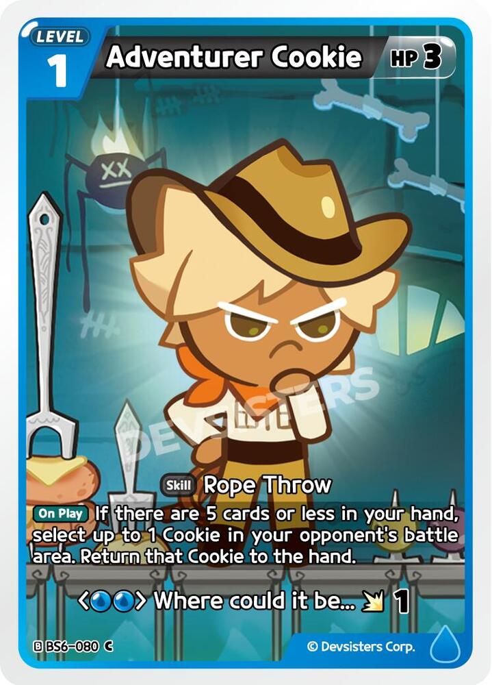 Adventurer Cookie (BS6-080) Common (BS5-BS7)