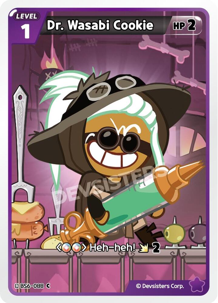 Dr. Wasabi Cookie (BS6-088) Common (BS5-BS7)