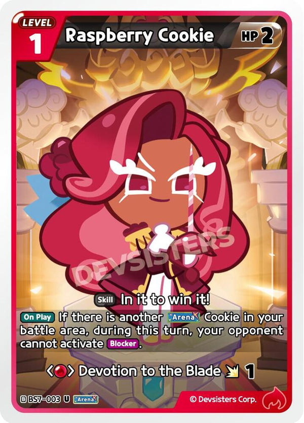 Raspberry Cookie (BS7-003) Uncommon (BS5-BS7)