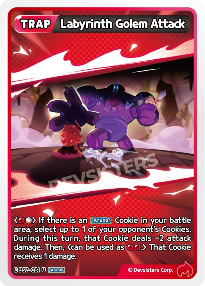 Labyrinth Golem Attack (BS7-021) Uncommon (BS5-BS7)