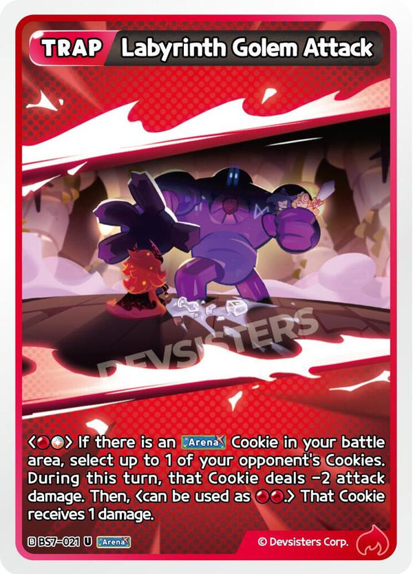 Labyrinth Golem Attack (BS7-021) Uncommon (BS5-BS7)