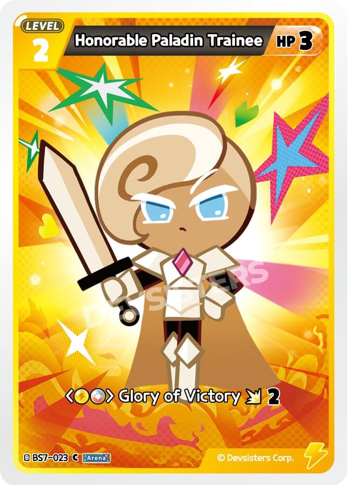 Honorable Paladin Trainee (BS7-023) Common (BS5-BS7)