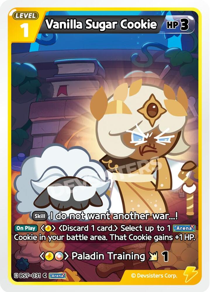 Vanilla Sugar Cookie (BS7-031) Common (BS5-BS7)