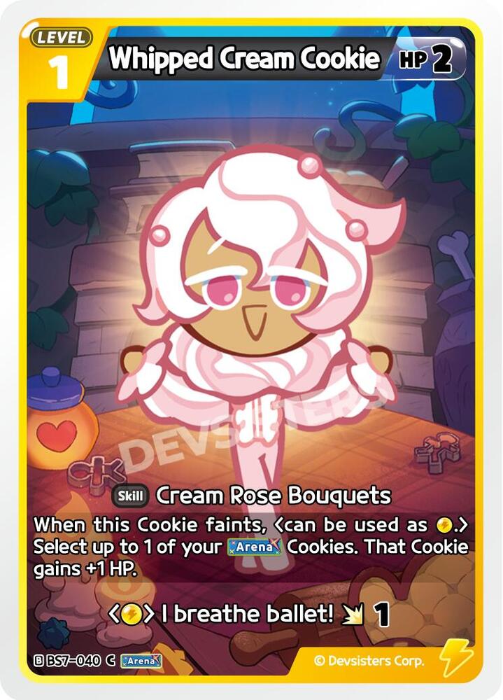 Whipped Cream Cookie (BS7-040) Common (BS5-BS7)