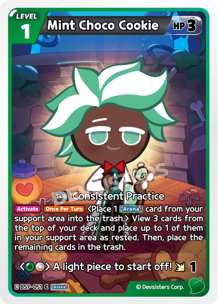 Mint Choco Cookie (BS7-051) Common (BS5-BS7)
