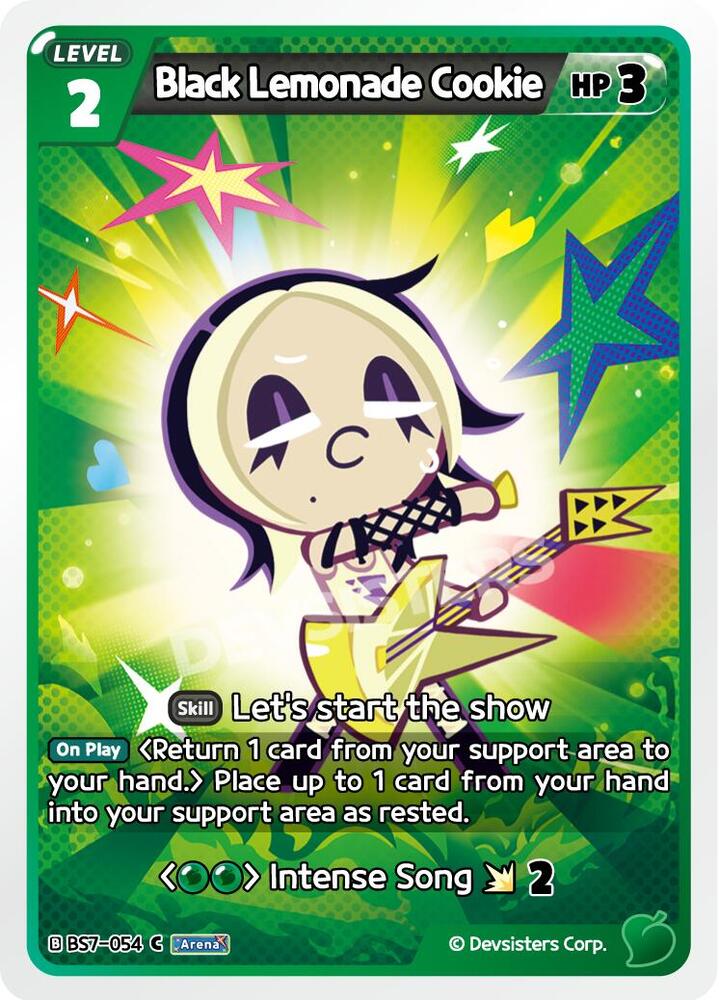 Black Lemonade Cookie (BS7-054) Common (BS5-BS7)