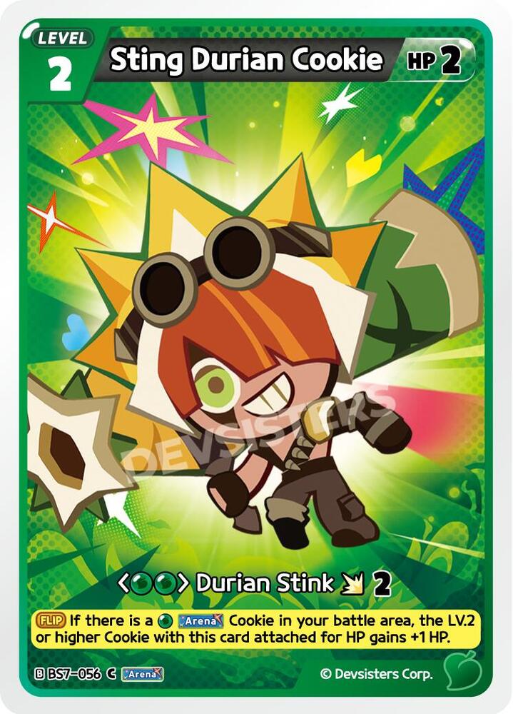 Sting Durian Cookie (BS7-056) Common (BS5-BS7)
