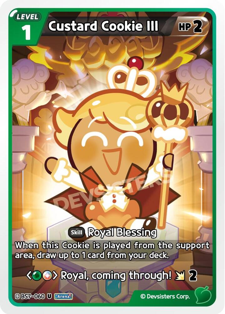 Custard Cookie III (BS7-060) Uncommon (BS5-BS7)