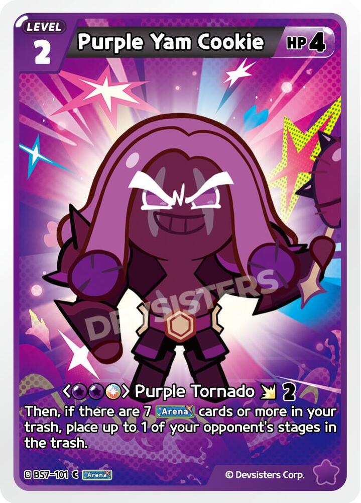 Purple Yam Cookie (BS7-101) Common (BS5-BS7)