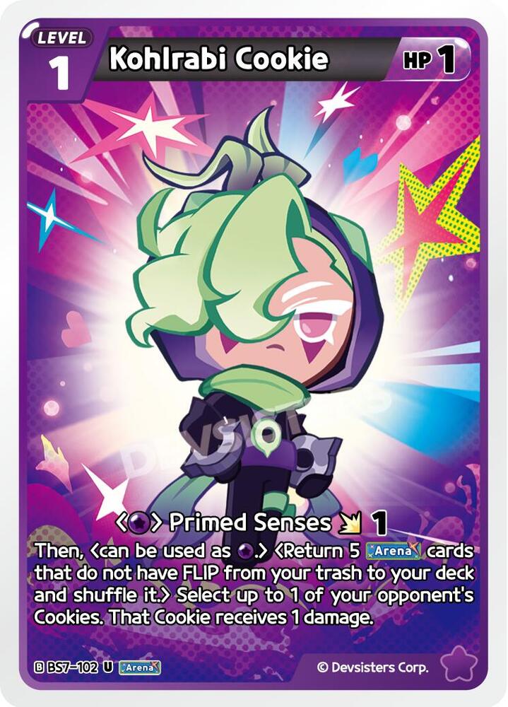 Kohlrabi Cookie (BS7-102) Uncommon (BS5-BS7)