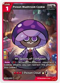 Catalog image | Poison Mushroom Cookie - BS8-008 - A Game of Truth and Deceit | A Game of Truth and Deceit | BS8-008