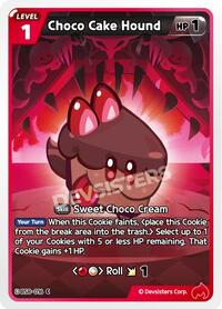 Catalog image | Choco Cake Hound - BS8-016 - A Game of Truth and Deceit | A Game of Truth and Deceit | BS8-016