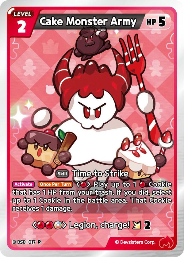 Cake Monster Army (BS8-017) Rare (BS8-BS9)
