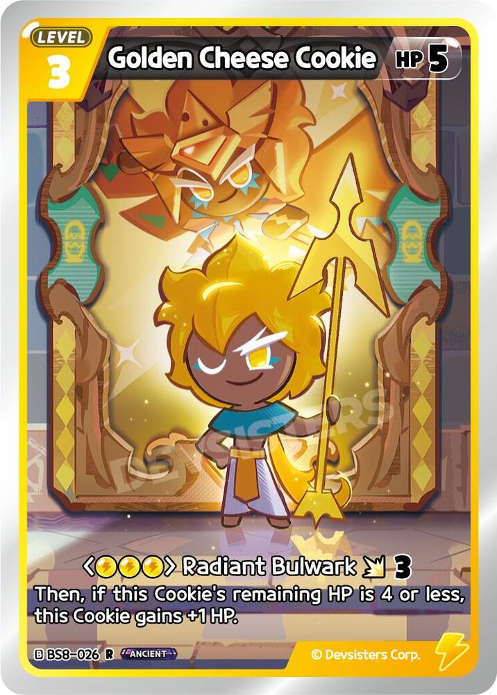 Golden Cheese Cookie (BS8-026) Rare (BS8-BS9)