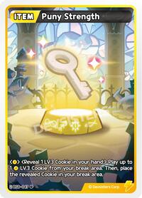 Catalog image | Puny Strength - BS8-047 - A Game of Truth and Deceit | A Game of Truth and Deceit | BS8-047