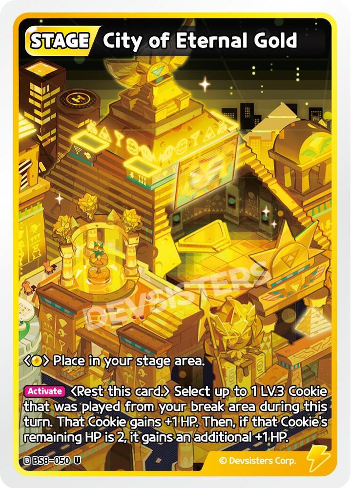 City of Eternal Gold (BS8-050) Uncommon (BS8-BS9)