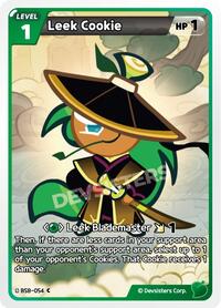 Catalog image | Leek Cookie - BS8-054 - A Game of Truth and Deceit | A Game of Truth and Deceit | BS8-054