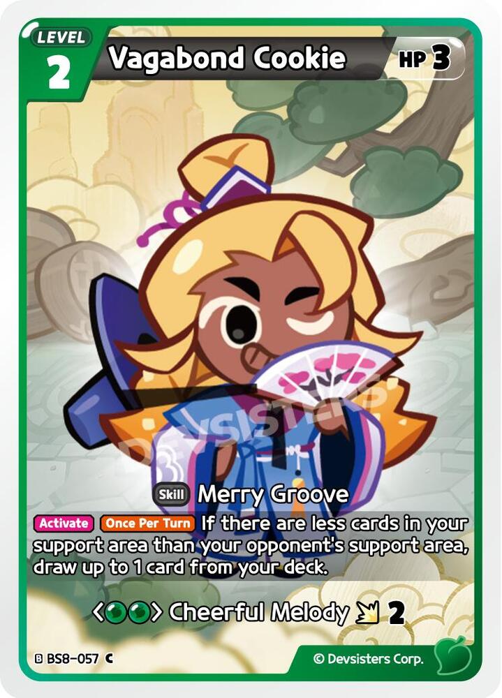 Vagabond Cookie (BS8-057) Common (BS8-BS9)