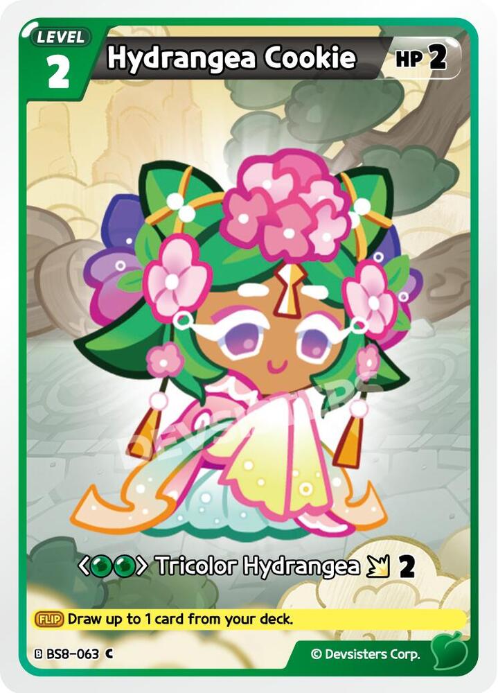Hydrangea Cookie (BS8-063) Common (BS8-BS9)