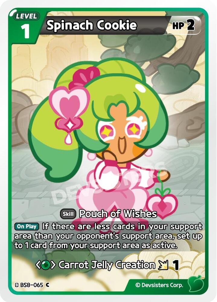 Spinach Cookie (BS8-065) Common (BS8-BS9)