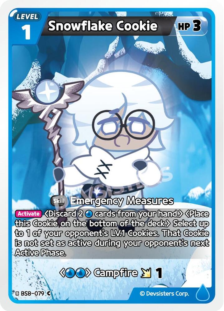Snowflake Cookie (BS8-079) Common (BS8-BS9)