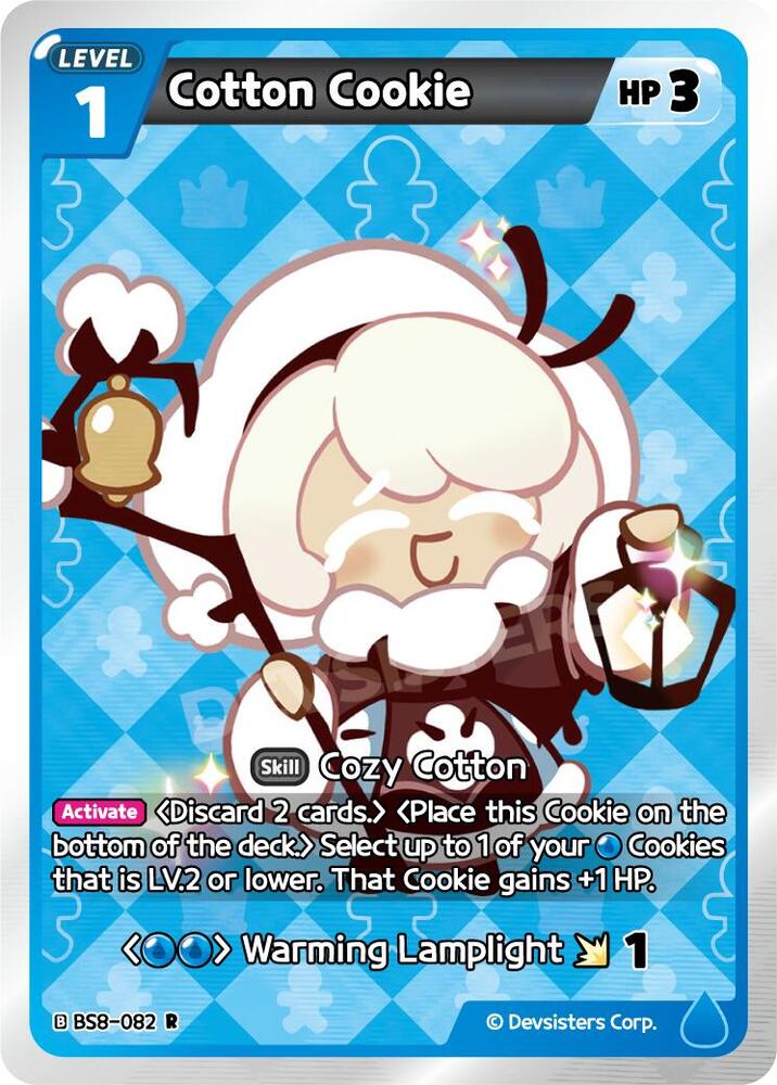Cotton Cookie (BS8-082) Rare (BS8-BS9)
