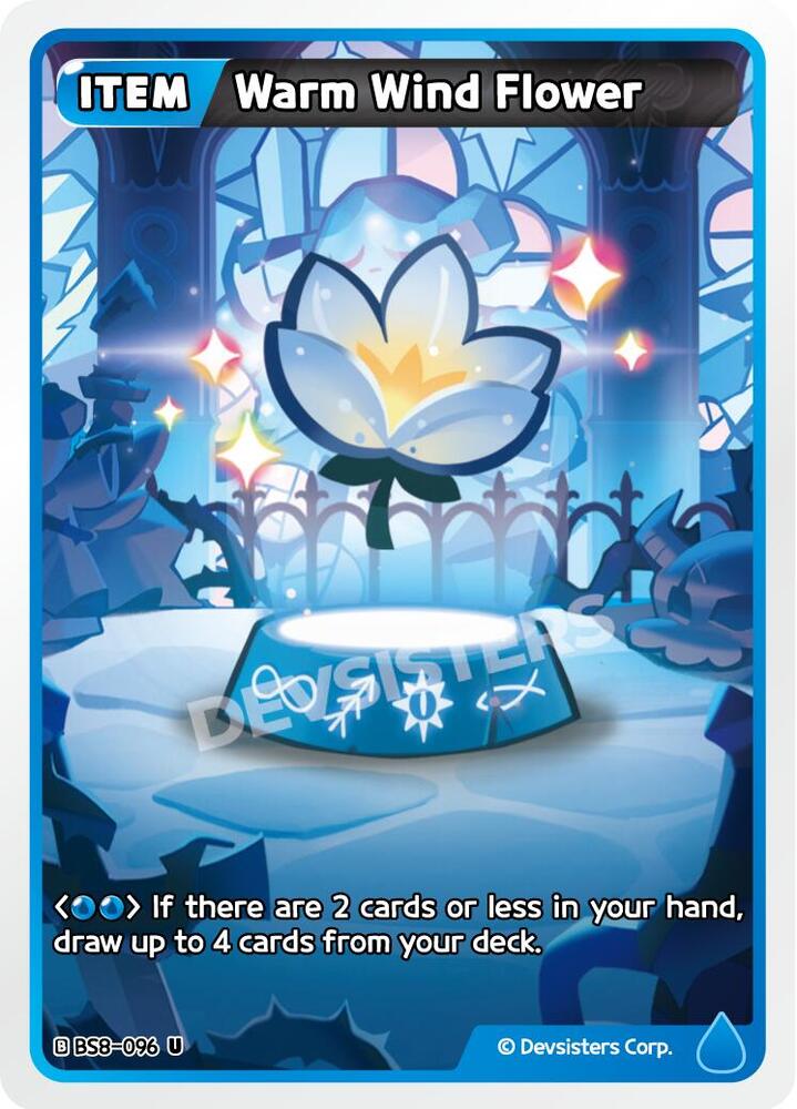 Warm Wind Flower (BS8-096) Uncommon (BS8-BS9)