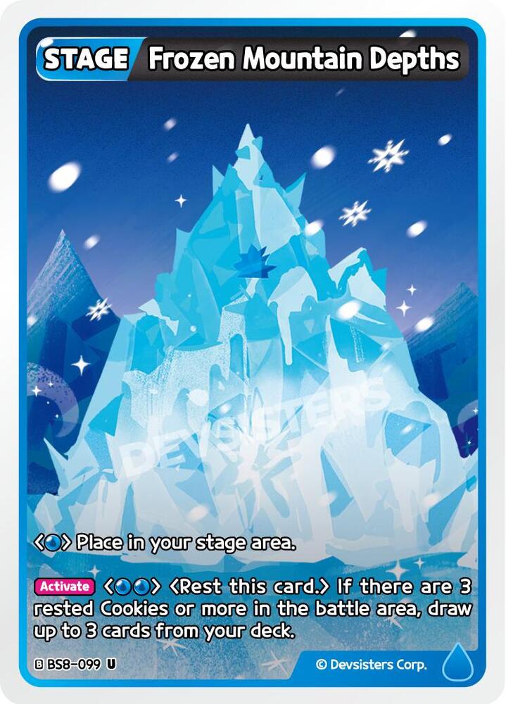 Frozen Mountain Depths (BS8-099) Uncommon (BS8-BS9)