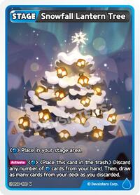 Catalog image | Snowfall Lantern Tree - BS8-100 - A Game of Truth and Deceit | A Game of Truth and Deceit | BS8-100