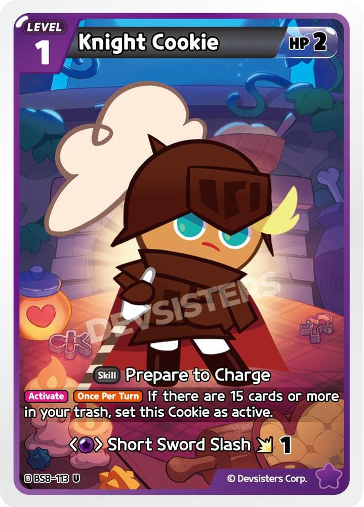 Knight Cookie (BS8-113) Uncommon (BS8-BS9)