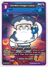 Catalog image | Old Milk Villager Cookie - BS8-114 - A Game of Truth and Deceit | A Game of Truth and Deceit | BS8-114