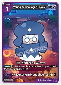 Catalog image | Young Milk Villager Cookie - BS8-115 - A Game of Truth and Deceit | A Game of Truth and Deceit | BS8-115