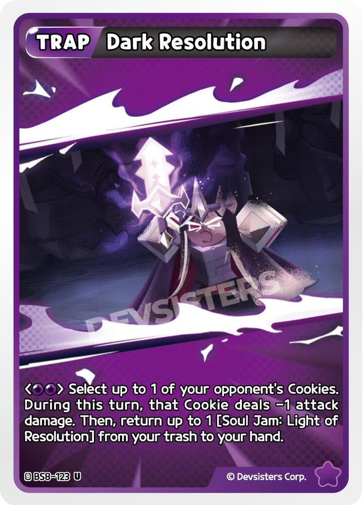 Dark Resolution (BS8-123) Uncommon (BS8-BS9)
